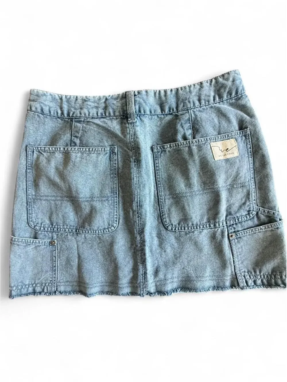 Free People Women's Blue Skirt